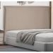 Cabeceira Queen Veneza Suede Bege