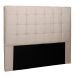 Cabeceira Queen Verona Suede Bege