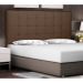 Cabeceira Queen Verona Suede Caramelo