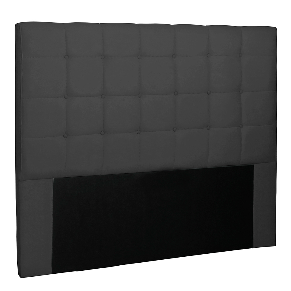 Cabeceira Queen Verona Suede Preta