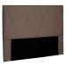 Cabeceira Solteiro Aquilla Suede Caramelo