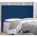 Cabeceira Solteiro Tânia Suede Azul