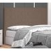 Cabeceira Solteiro Tânia Suede Caramelo