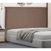 Cabeceira Solteiro Veneza Suede Caramelo