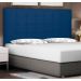 Cabeceira Solteiro Verona Suede Azul