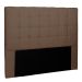 Cabeceira Solteiro Verona Suede Caramelo