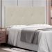 Painel para Cama Box Casal Aquilla Poliuretano Marfim
