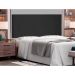 Painel para Cama Box Casal Aquilla Suede Preto