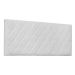 Painel para Cama Box Casal Esmeralda Poliuretano Branco