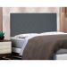 Painel para Cama Box Casal Esmeralda Suede Cinza