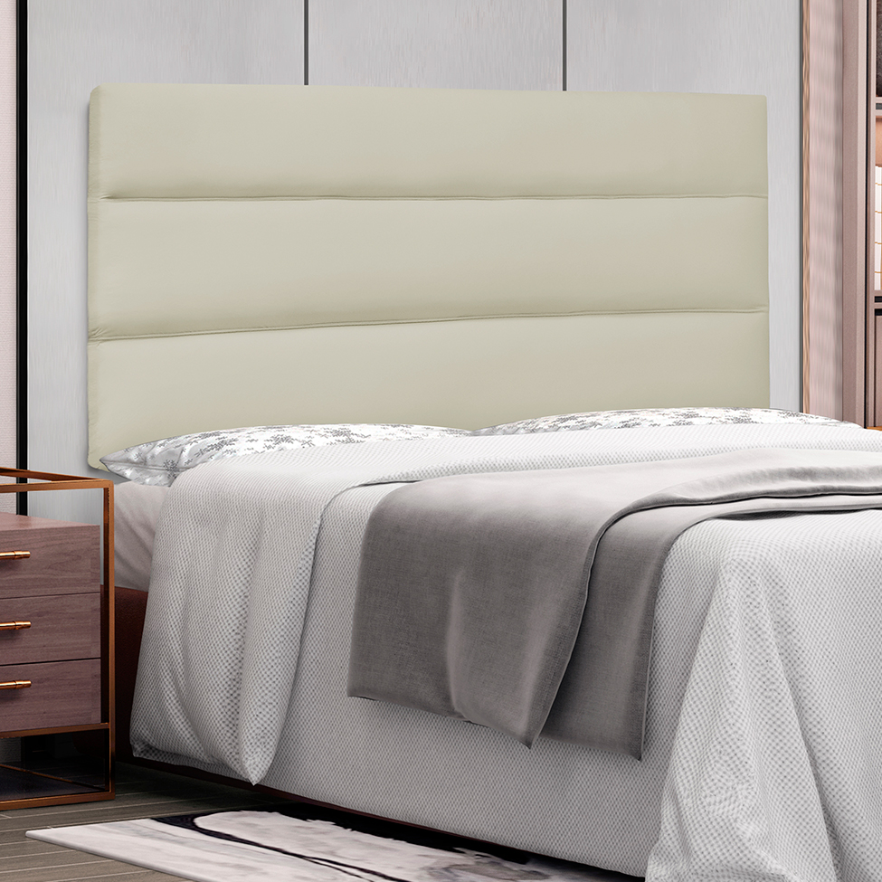 Painel para Cama Box Casal La Italiana Poliuretano Marfim