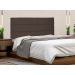 Painel para Cama Box Casal La Italiana Suede Café