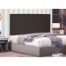 Painel para Cama Box Casal Ravenna Suede Café