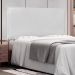 Painel para Cama Box Casal Veneza Poliuretano Branco