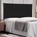 Painel para Cama Box Casal Veneza Poliuretano Preto