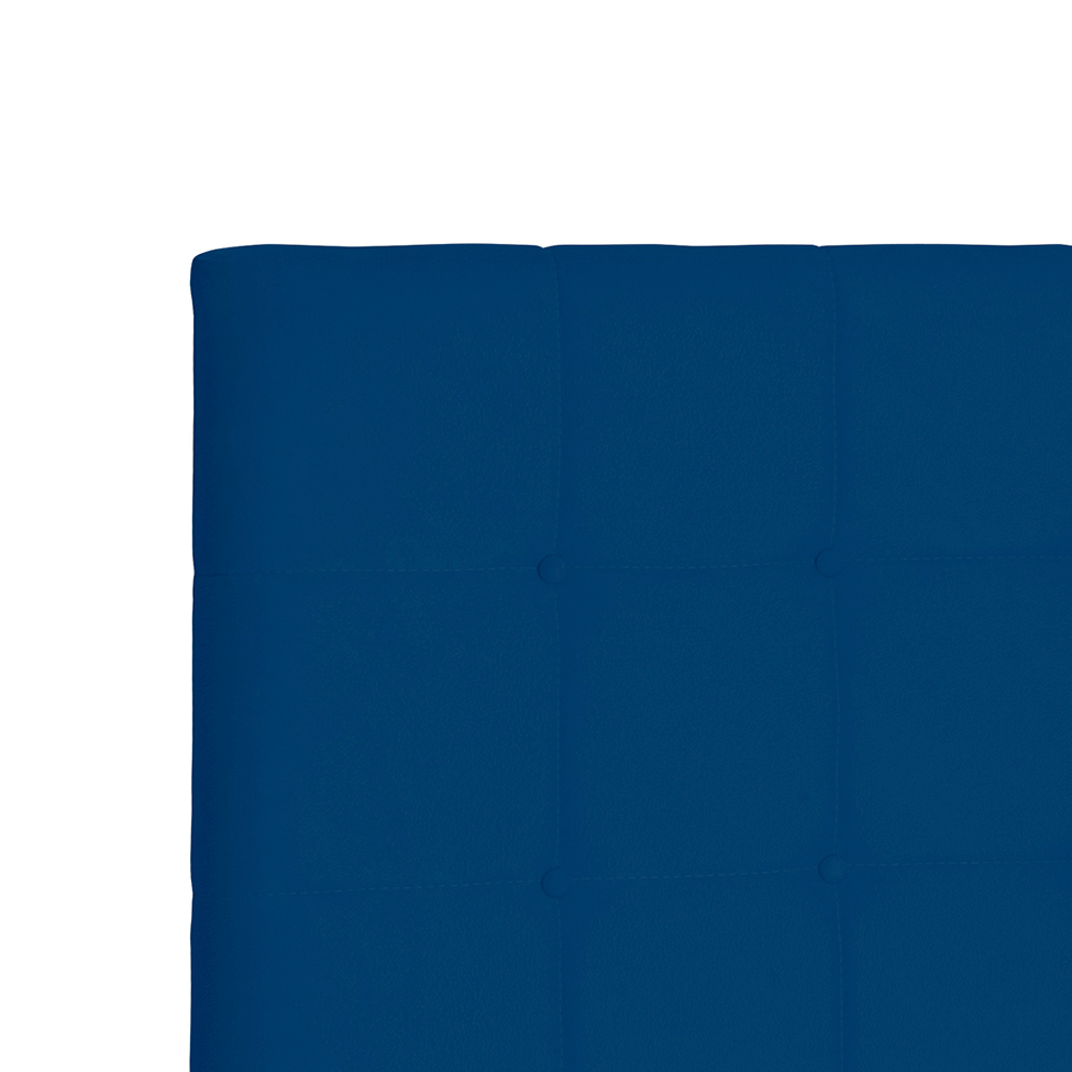 Painel para Cama Box Casal Verona Suede Azul