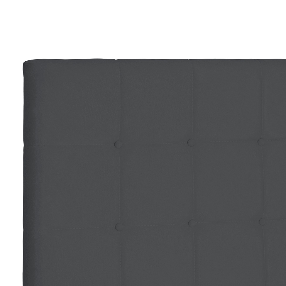 Painel para Cama Box Casal Verona Suede Cinza
