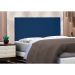 Painel para Cama Box King Esmeralda Suede Azul