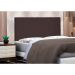 Painel para Cama Box King Esmeralda Suede Café