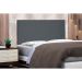 Painel para Cama Box King Esmeralda Suede Cinza