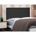 Painel para Cama Box King Esmeralda Suede Preto
