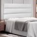Painel para Cama Box King La Italiana Poliuretano Branco