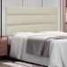 Painel para Cama Box King La Italiana Poliuretano Marfim