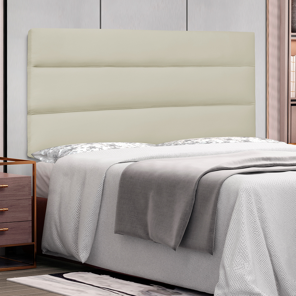 Painel para Cama Box King La Italiana Poliuretano Marfim