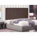 Painel para Cama Box King Ravenna Suede Caramelo