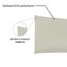 Painel para Cama Box King Veneza Poliuretano Marfim