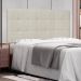Painel para Cama Box King Verona Poliuretano Marfim