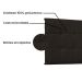 Painel para Cama Box King Verona Poliuretano Marrom