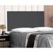 Painel para Cama Box King Verona Suede Cinza