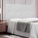 Painel para Cama Box Queen Aquilla Poliuretano Branco