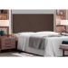 Painel para Cama Box Queen Aquilla Suede Café