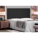 Painel para Cama Box Queen Aquilla Suede Preto