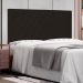 Painel para Cama Box Queen Esmeralda Poliuretano Marrom