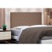 Painel para Cama Box Queen Esmeralda Suede Caramelo