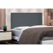 Painel para Cama Box Queen Esmeralda Suede Cinza