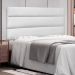 Painel para Cama Box Queen La Italiana Poliuretano Branco