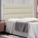 Painel para Cama Box Queen La Italiana Poliuretano Marfim