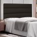 Painel para Cama Box Queen La Italiana Poliuretano Marrom