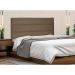 Painel para Cama Box Queen La Italiana Suede Caramelo