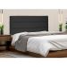 Painel para Cama Box Queen La Italiana Suede Preto