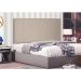 Painel para Cama Box Queen Ravenna Suede Bege
