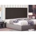 Painel para Cama Box Queen Ravenna Suede Café