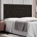 Painel para Cama Box Queen Tânia Poliuretano Marrom