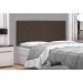 Painel para Cama Box Queen Tânia Suede Café