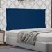 Painel para Cama Box Queen Veneza Suede Azul