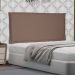 Painel para Cama Box Queen Veneza Suede Caramelo